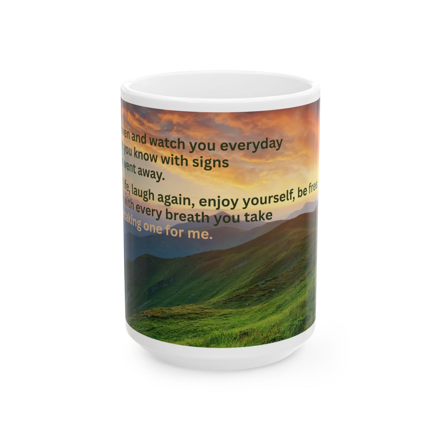 'Watching Over You' Heaven’s Message Mug 11oz/15oz