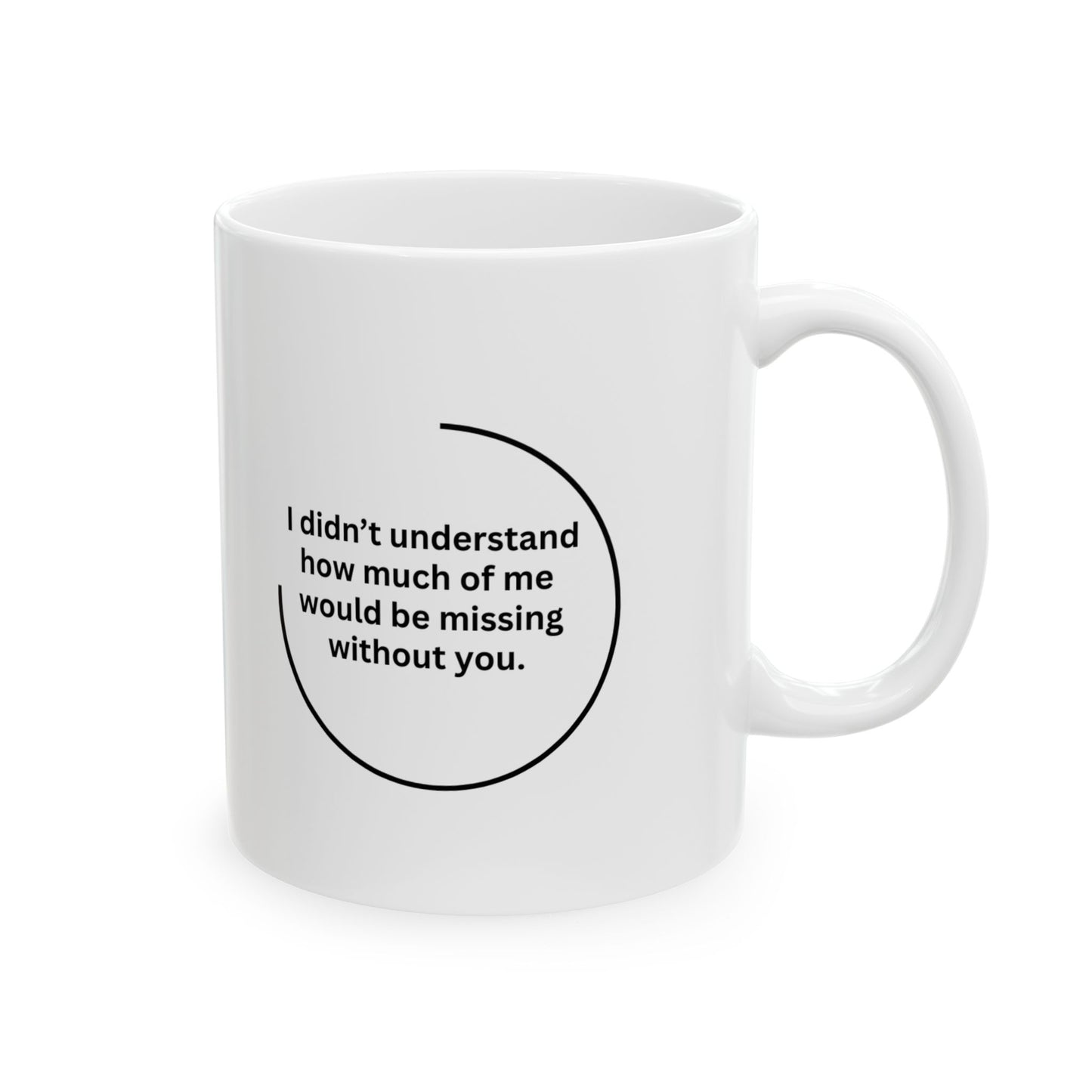'I Didn’t Understand' Memorial Mug Left/Right