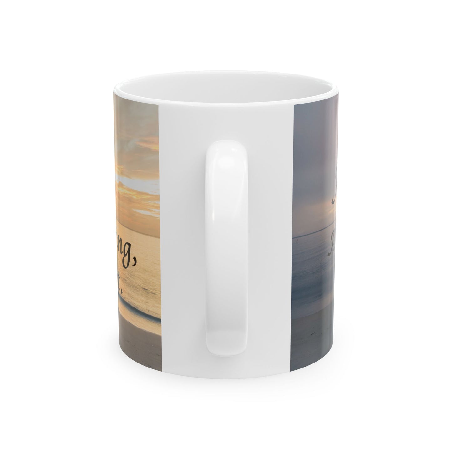 Always Part of My Morning, Always Part of My Heart – Sunrise Beach Memorial Mug