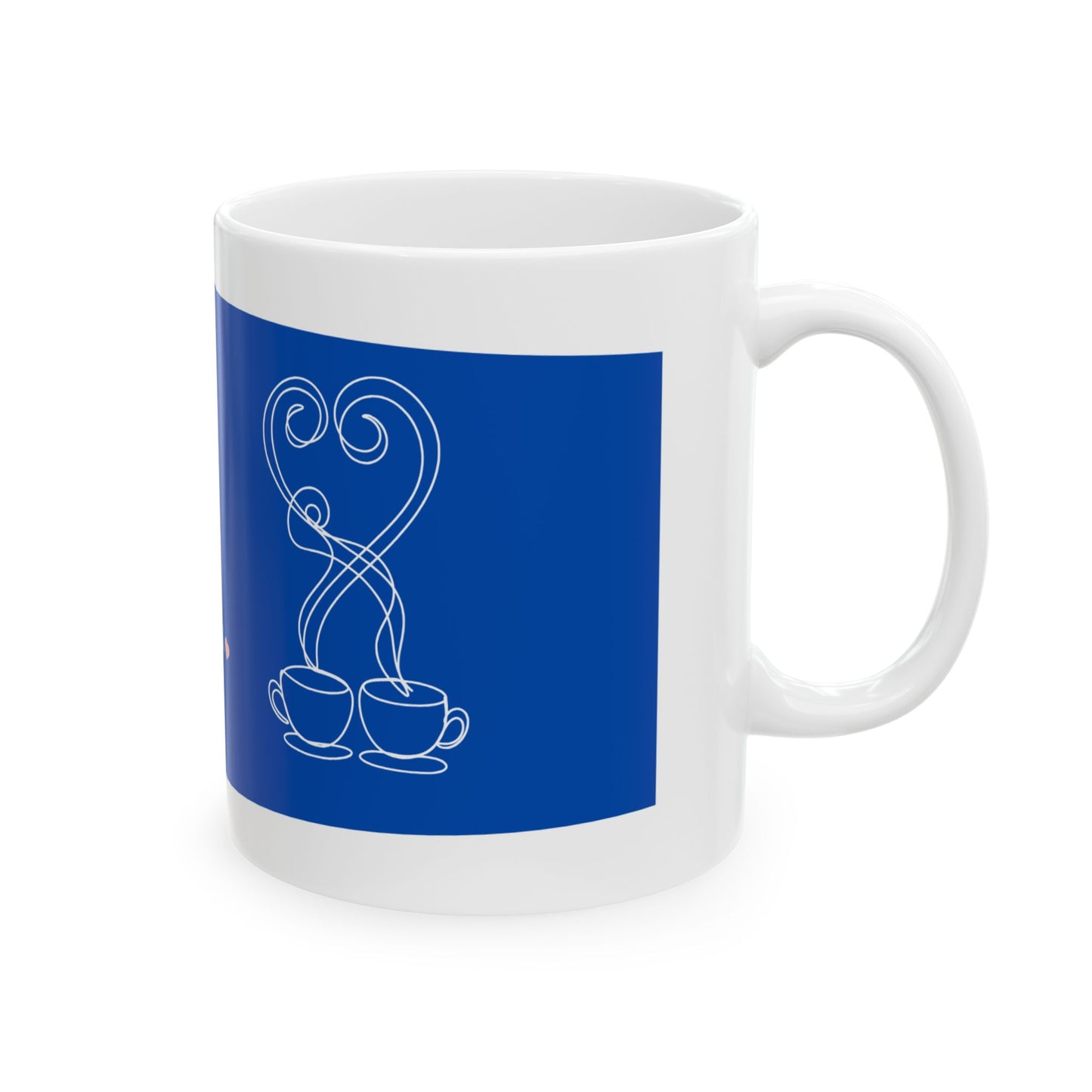 "I Still Pour Two Cups" Memorial Coffee Mug