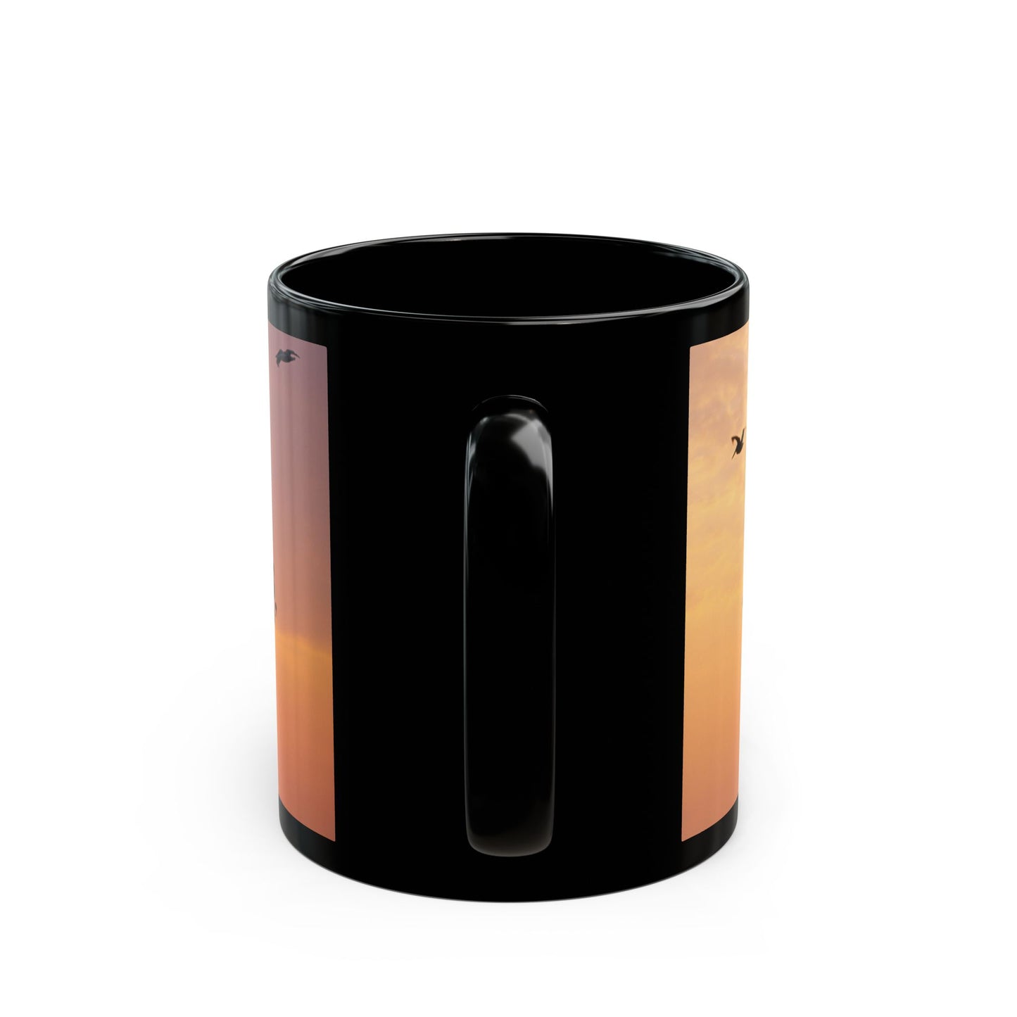 Always Part of My Morning, Always Part of My Heart – Premium Black Memorial Mug