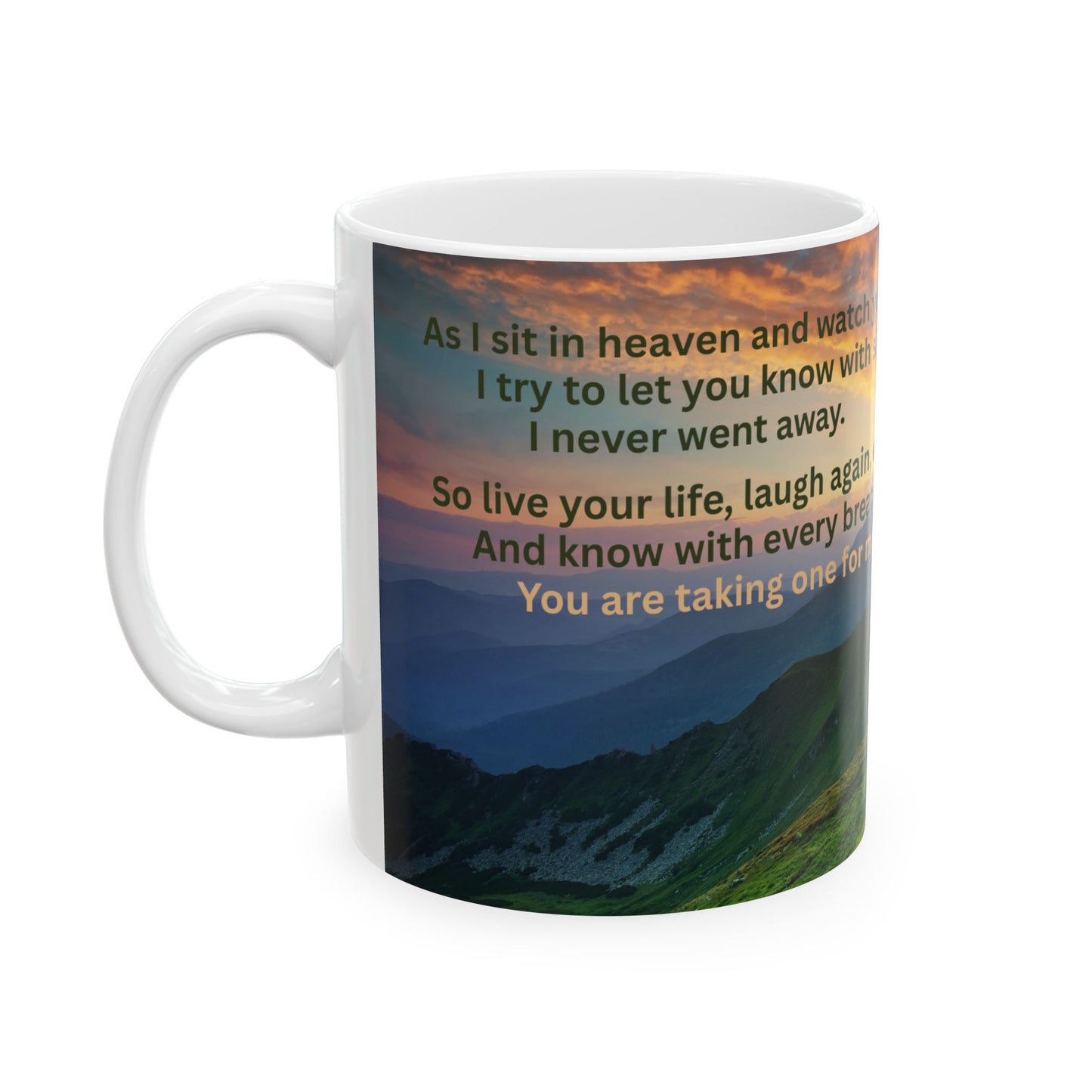 'Watching Over You' Heaven’s Message Mug 11oz/15oz