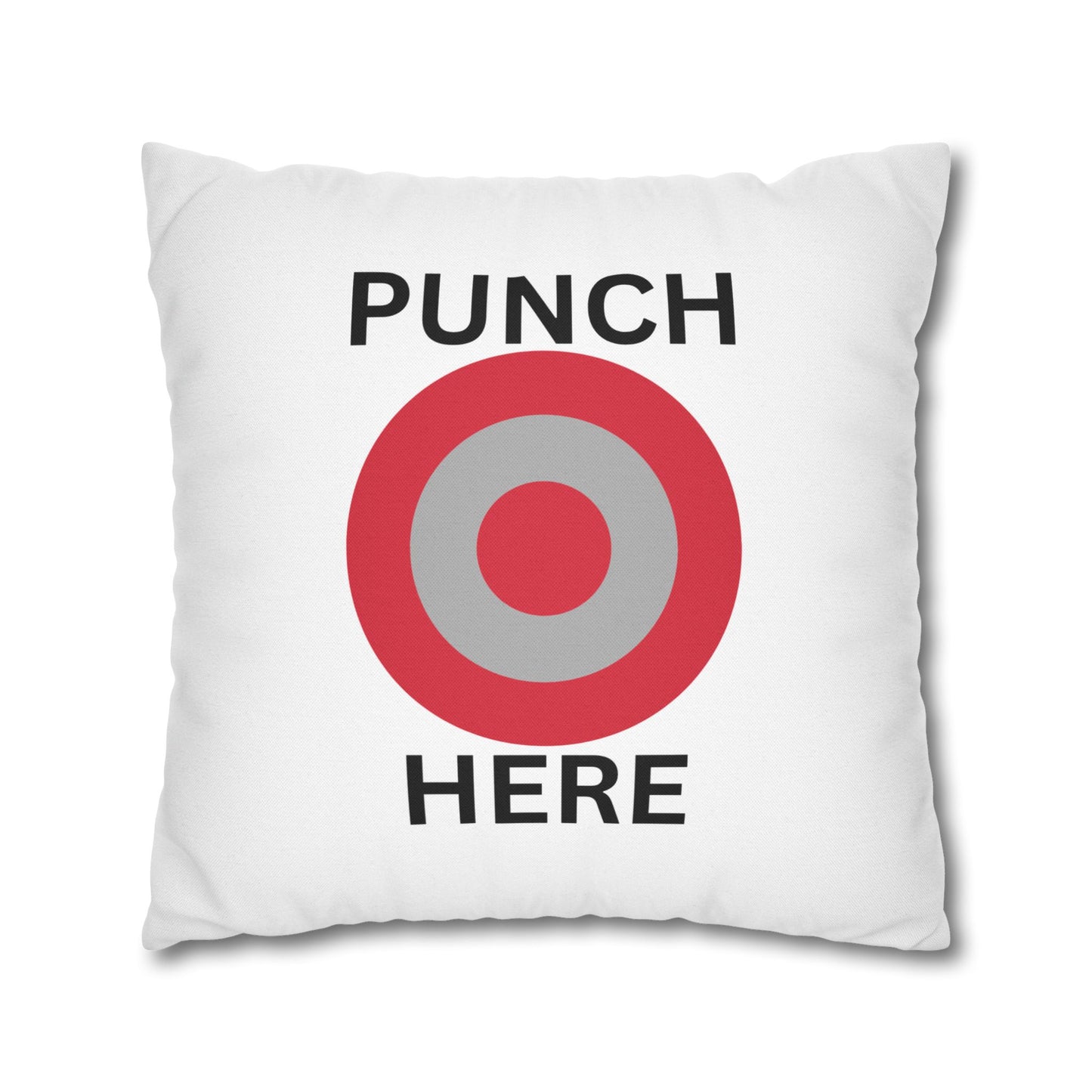 Cry Here / Punch Here Pillow β A Soft Place to Land (or Hit)
