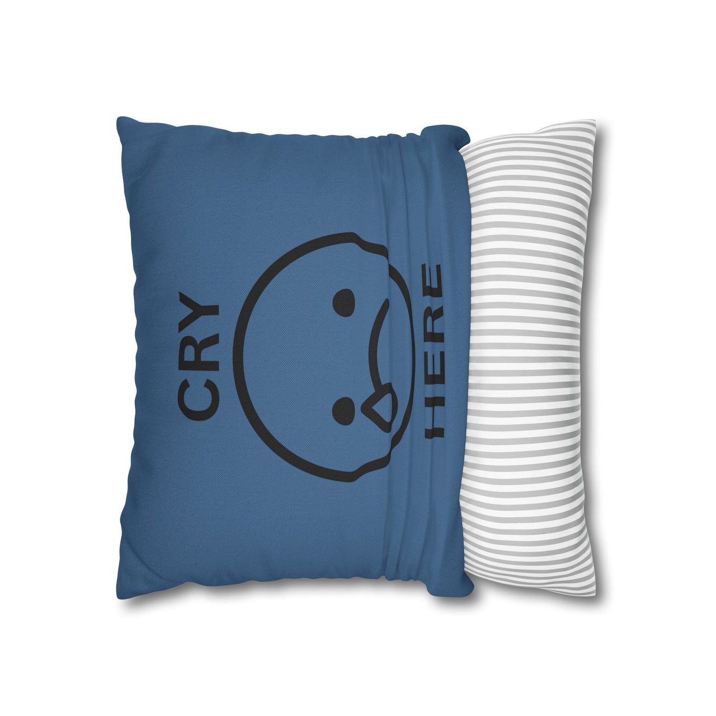Cry Here / Punch Here Pillow β A Soft Place to Land (or Hit)