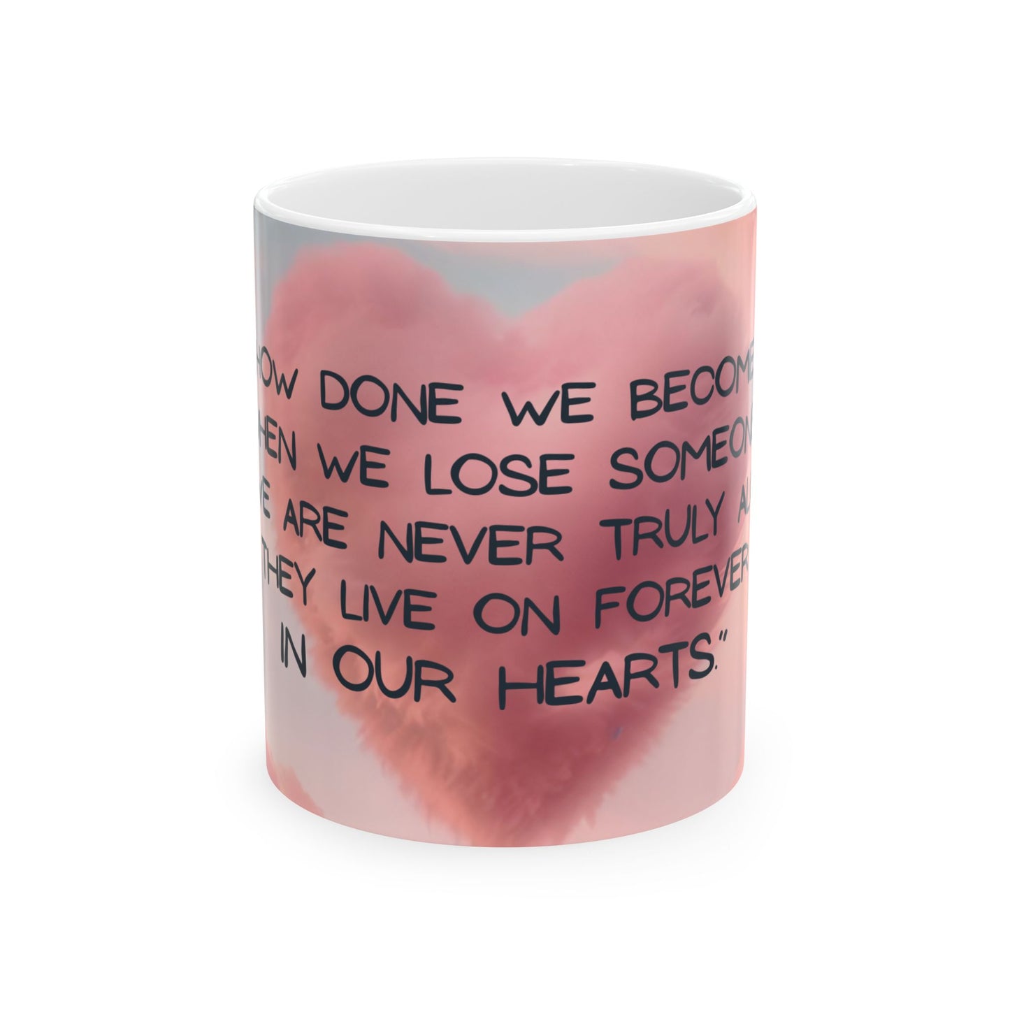 'Never Alone' Comforting Grief Mug 11oz/15oz