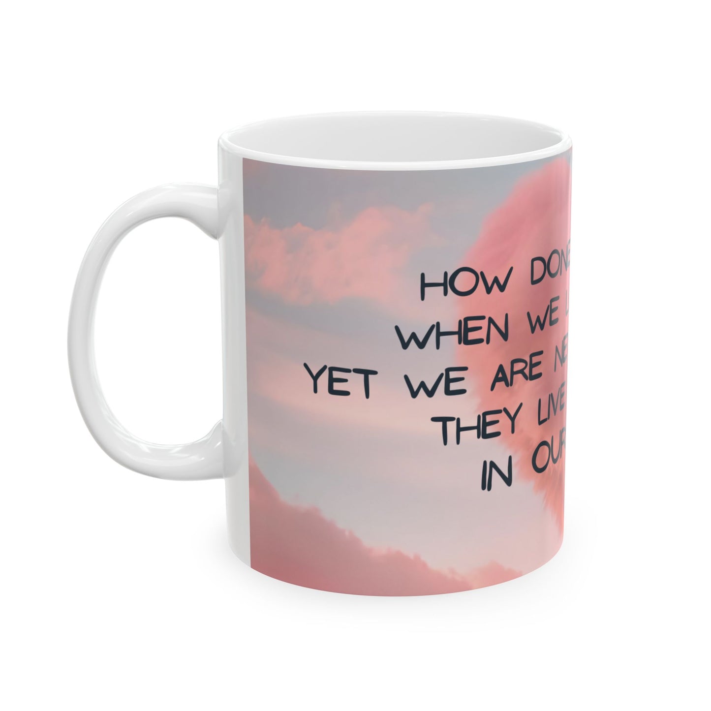 'Never Alone' Comforting Grief Mug 11oz/15oz