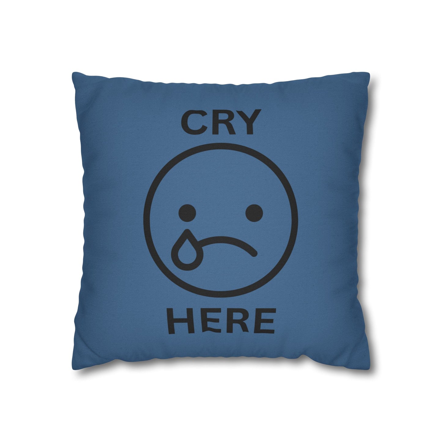 Cry Here / Punch Here Pillow β A Soft Place to Land (or Hit)