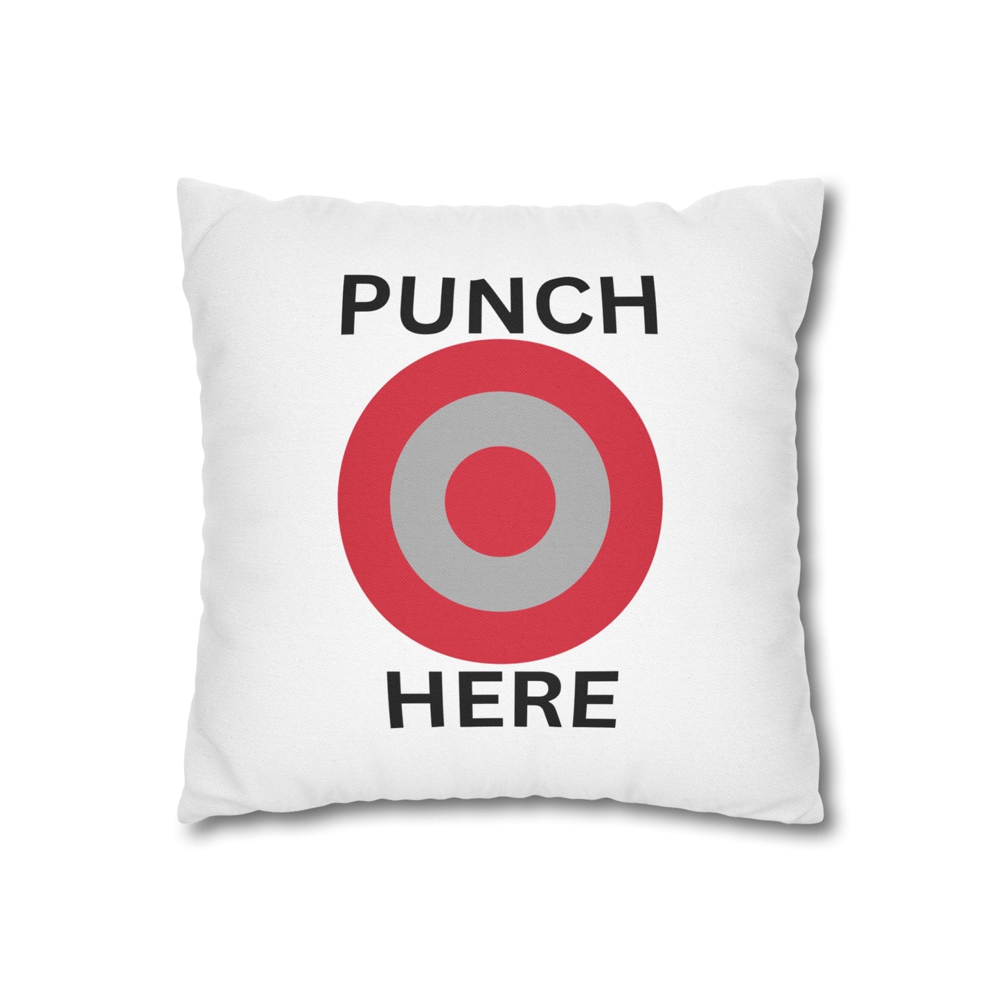Cry Here / Punch Here Pillow β A Soft Place to Land (or Hit)