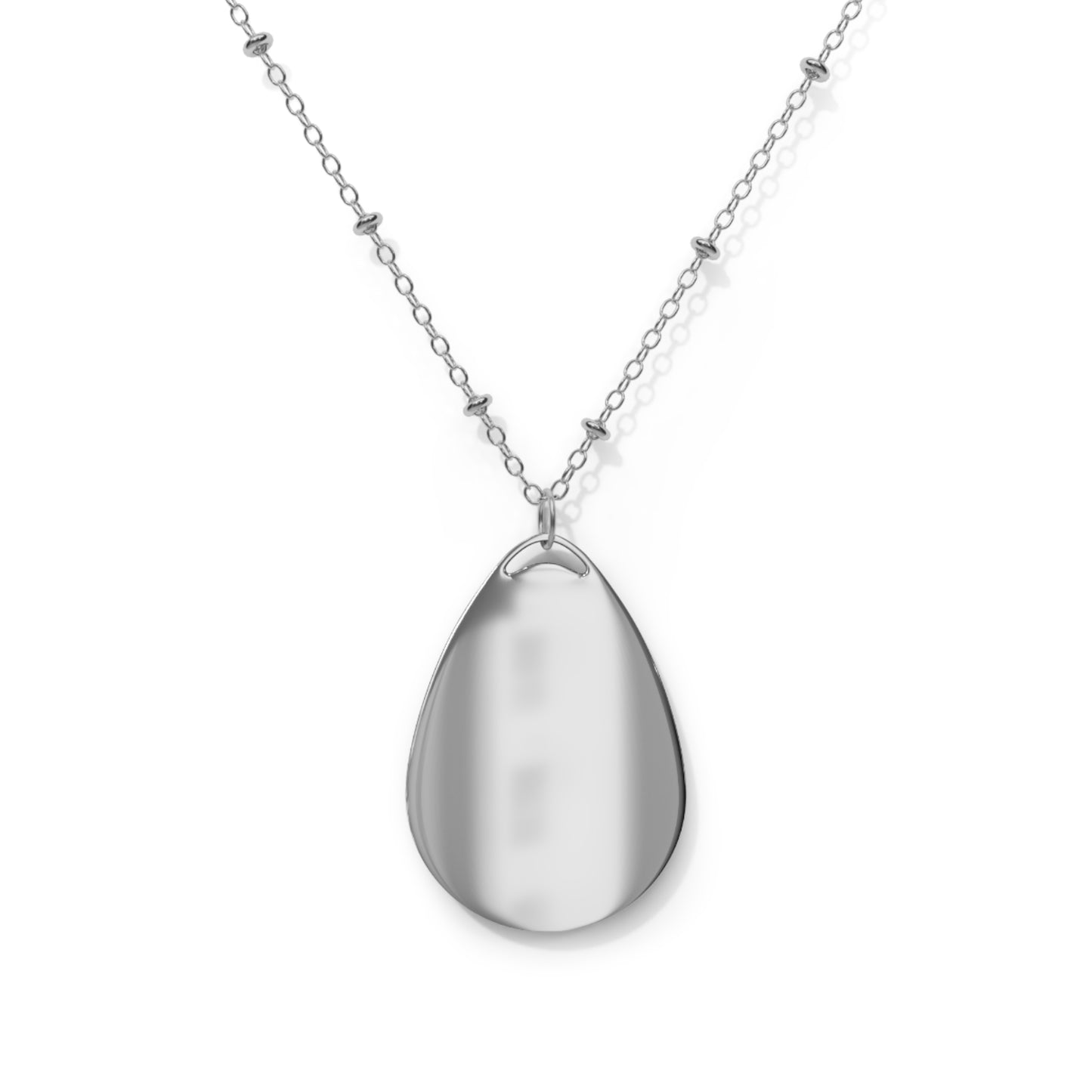 Personalized Teardrop Cardinal Memorial Necklace