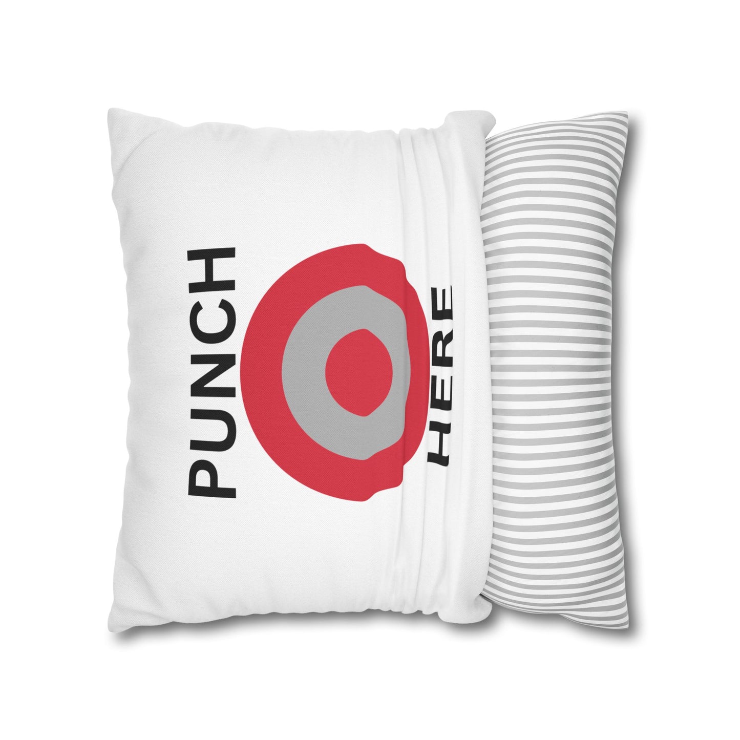 Cry Here / Punch Here Pillow β A Soft Place to Land (or Hit)