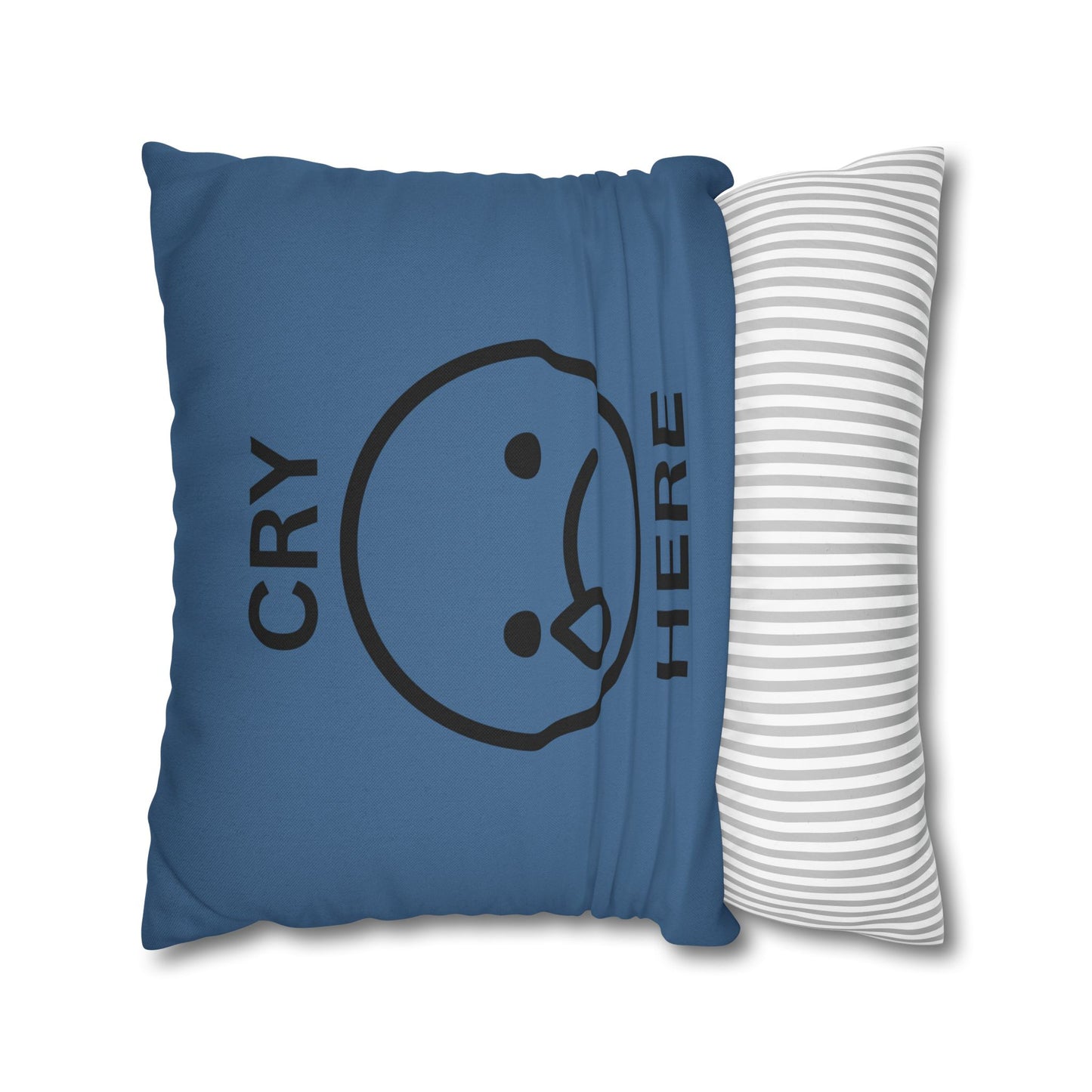 Cry Here / Punch Here Pillow β A Soft Place to Land (or Hit)