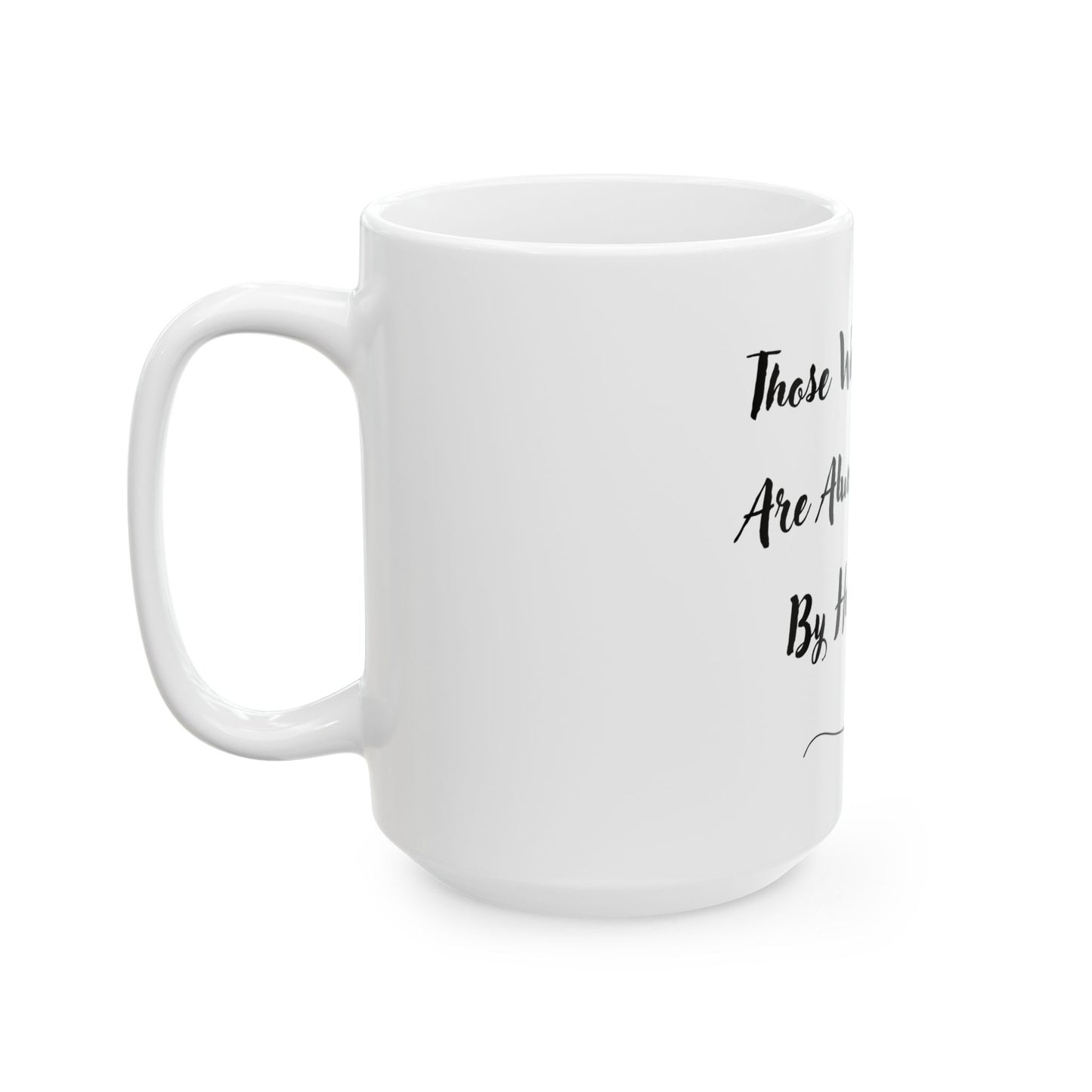 “Connected by Heartstrings” Memorial Coffee Mug