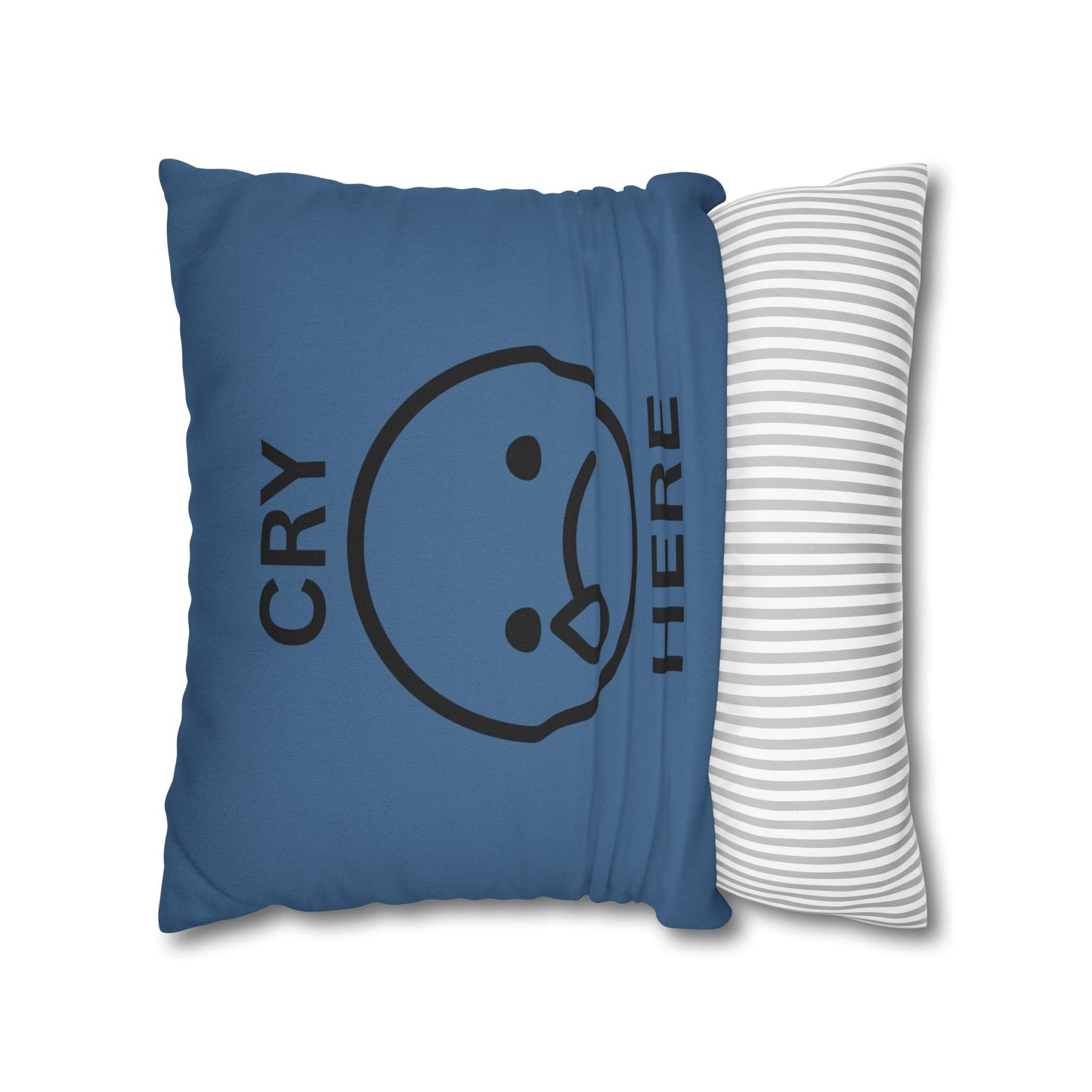 Cry Here / Punch Here Pillow β A Soft Place to Land (or Hit)