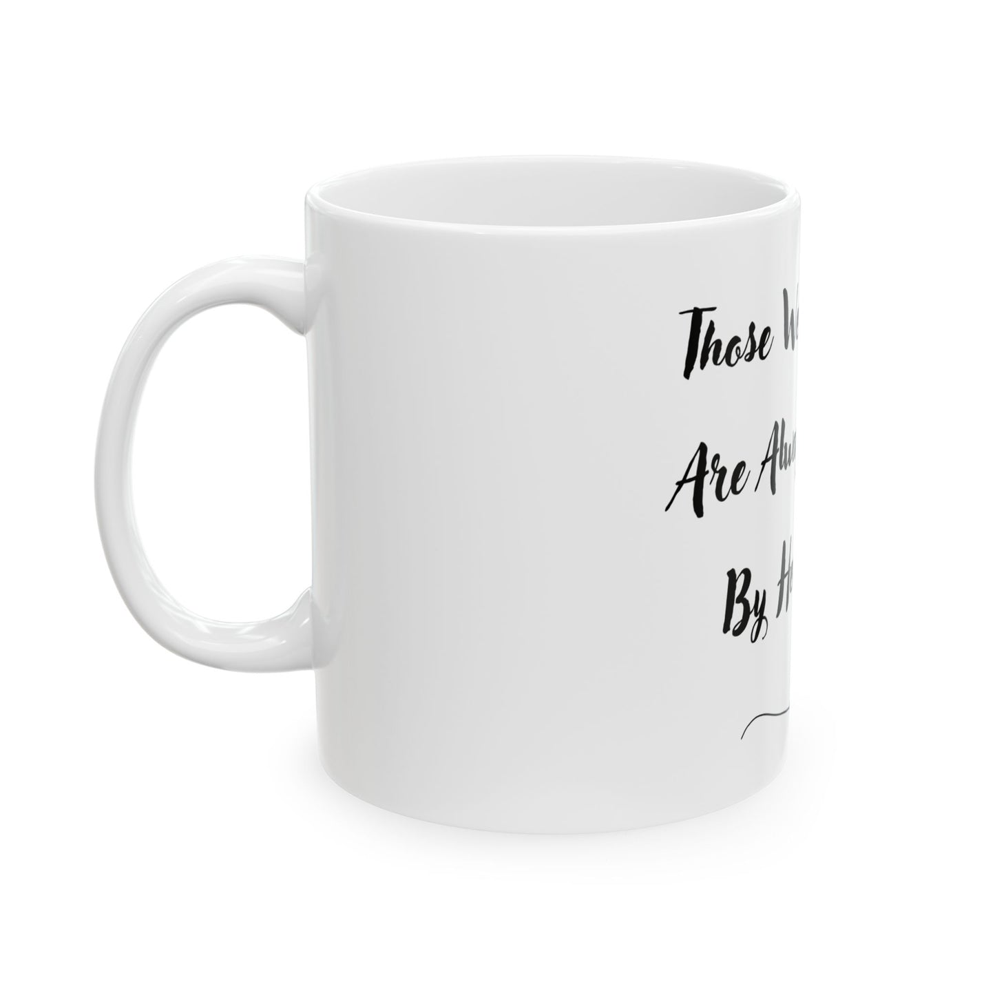 “Connected by Heartstrings” Memorial Coffee Mug