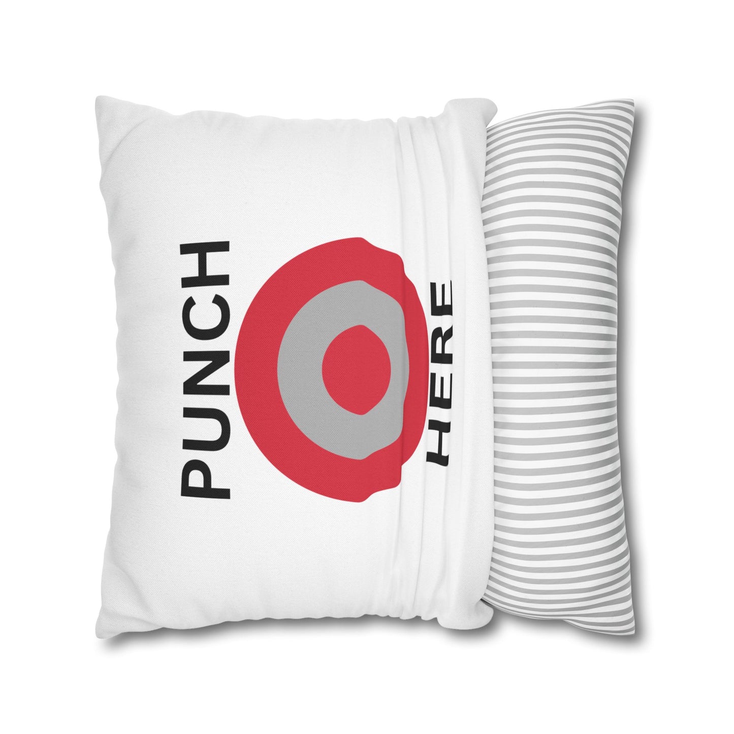 Cry Here / Punch Here Pillow β A Soft Place to Land (or Hit)
