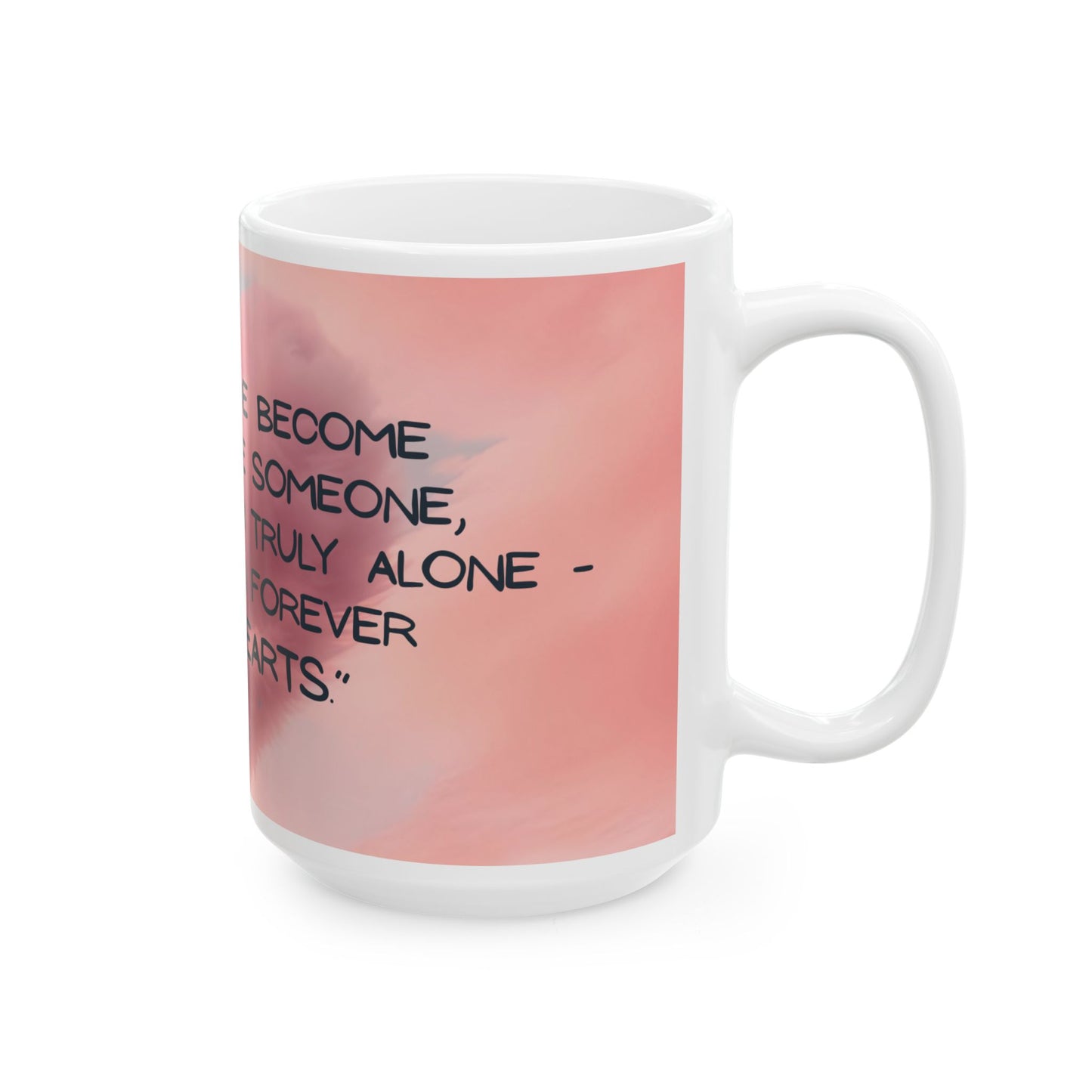 'Never Alone' Comforting Grief Mug 11oz/15oz