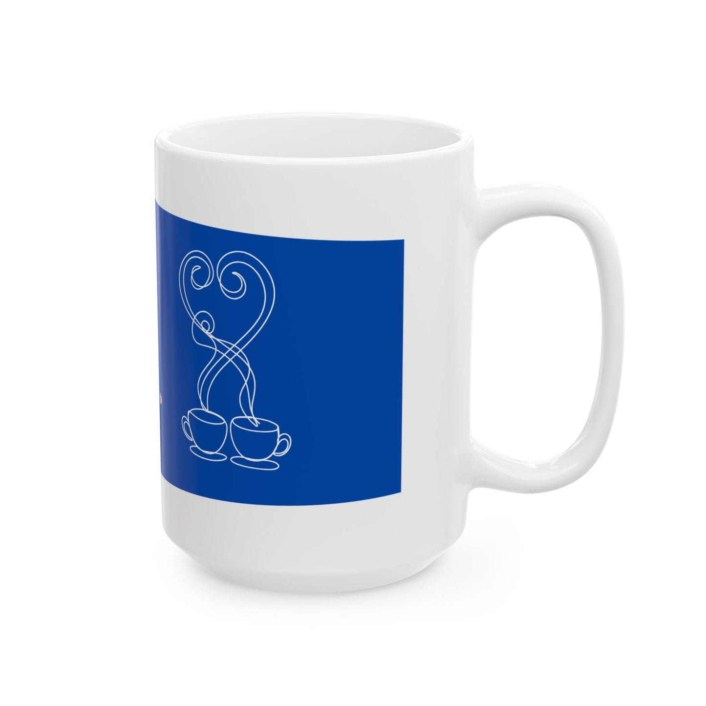 "I Still Pour Two Cups" Memorial Coffee Mug