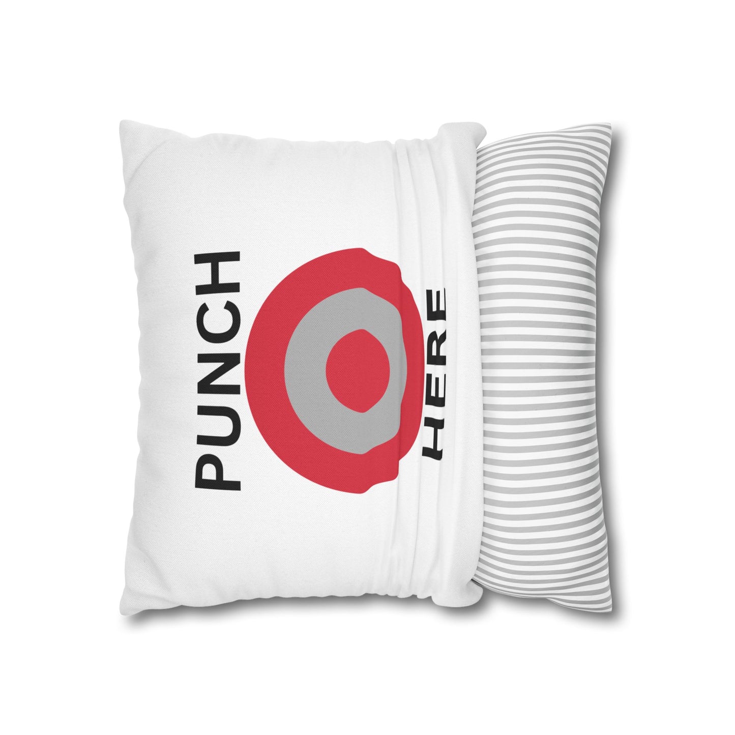 Cry Here / Punch Here Pillow β A Soft Place to Land (or Hit)