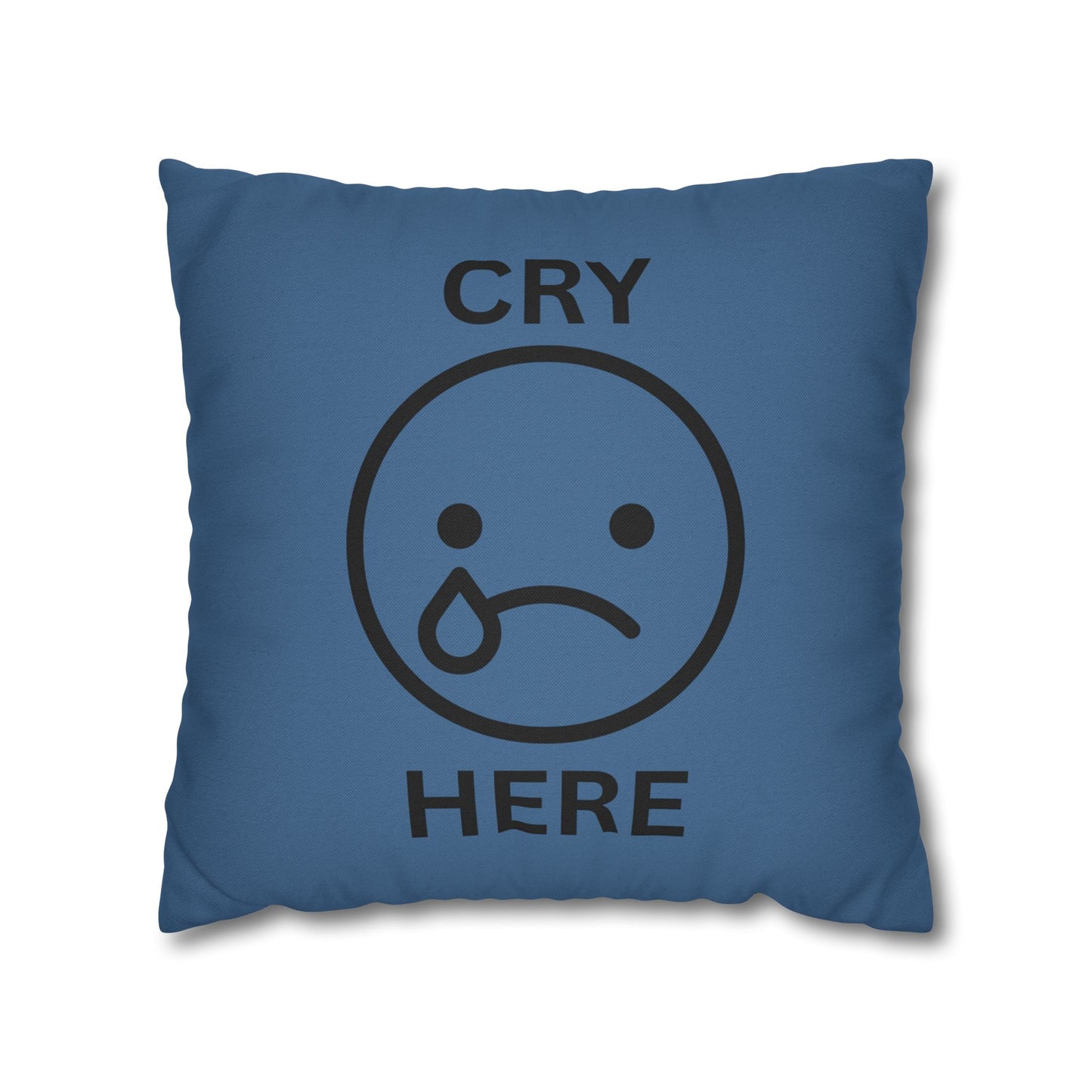 Cry Here / Punch Here Pillow β A Soft Place to Land (or Hit)