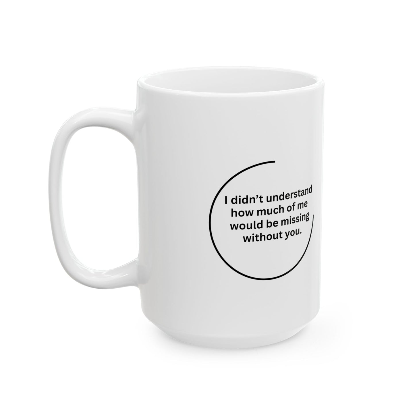 'I Didn’t Understand' Memorial Mug Left/Right