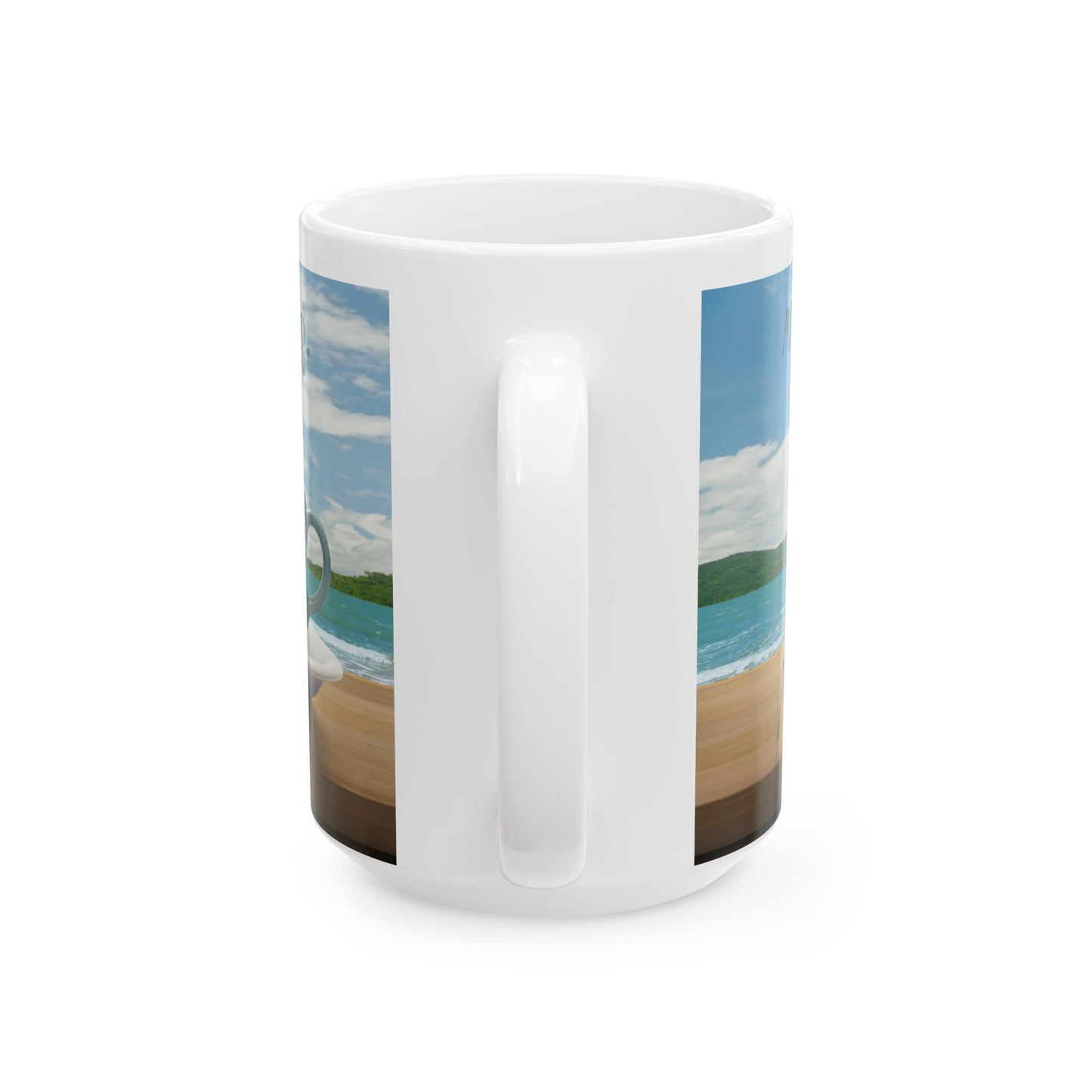 Always Part of My Morning, Always Part of My Heart Blue – Personalized Memorial Mug