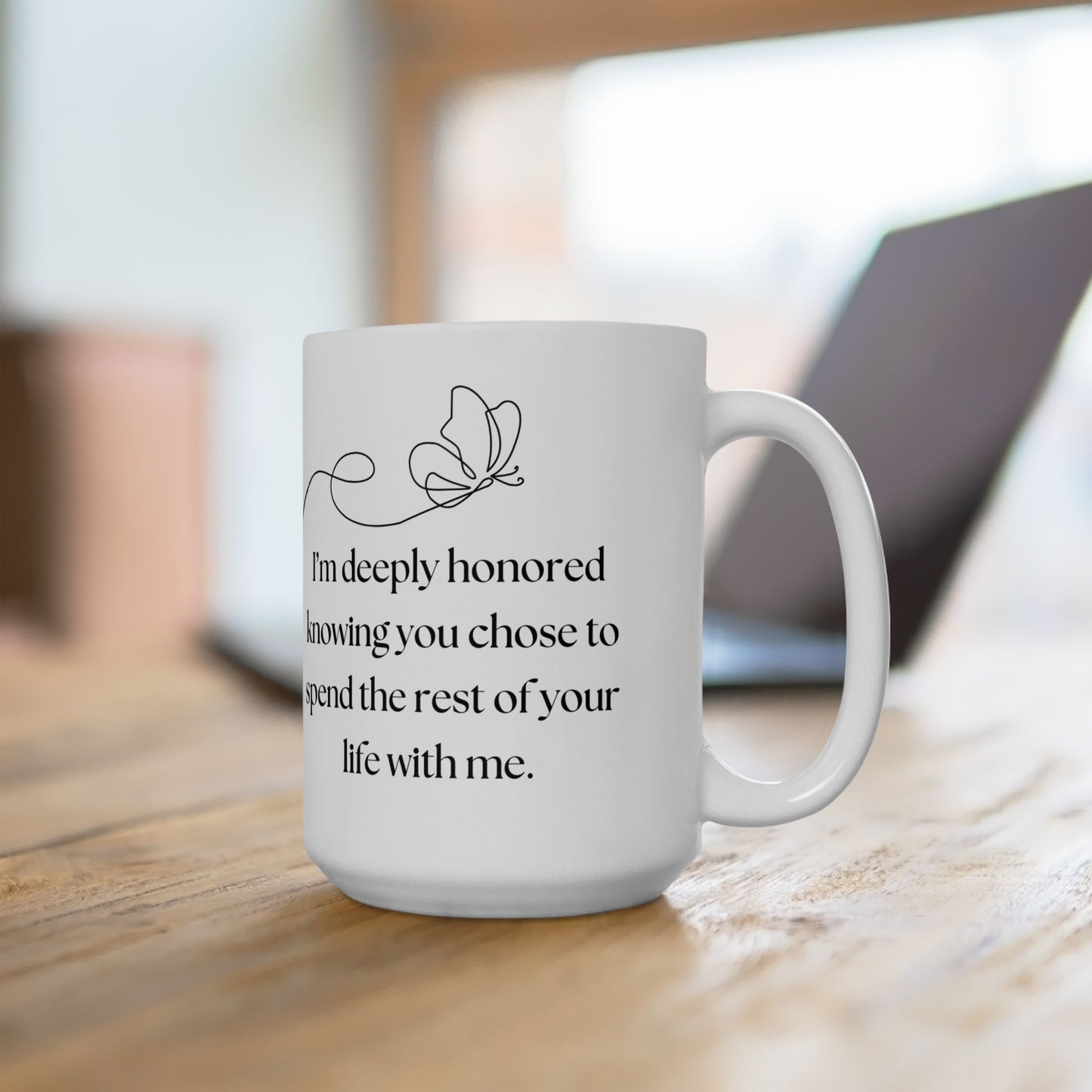 'Honored to Share Life' Love & Remembrance Mug 11oz, 15oz