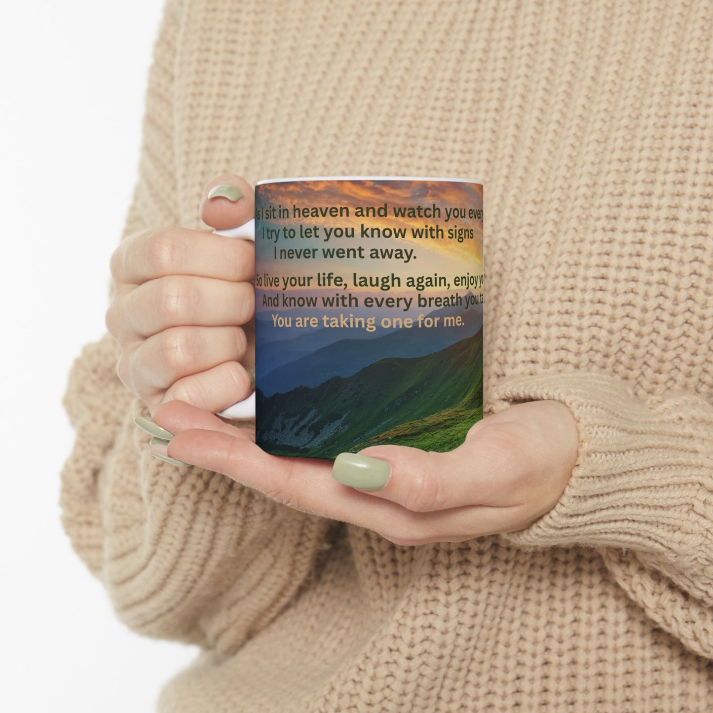 'Watching Over You' Heaven’s Message Mug 11oz/15oz
