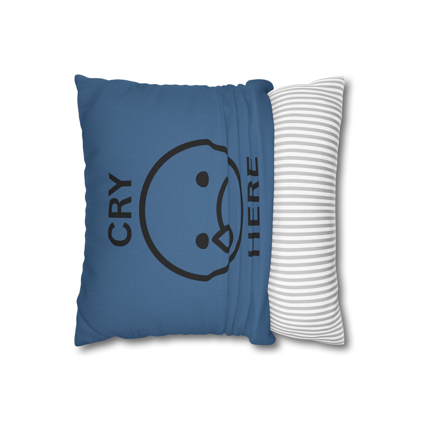 Cry Here / Punch Here Pillow β A Soft Place to Land (or Hit)