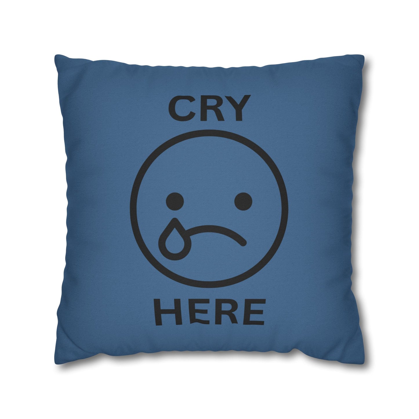 Cry Here / Punch Here Pillow β A Soft Place to Land (or Hit)