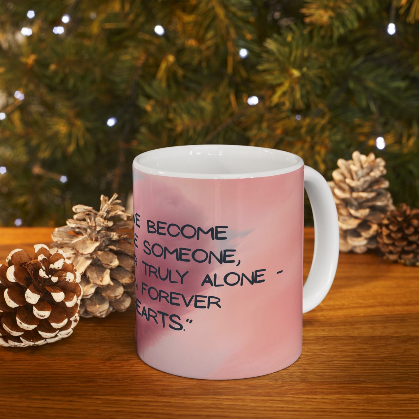 'Never Alone' Comforting Grief Mug 11oz/15oz