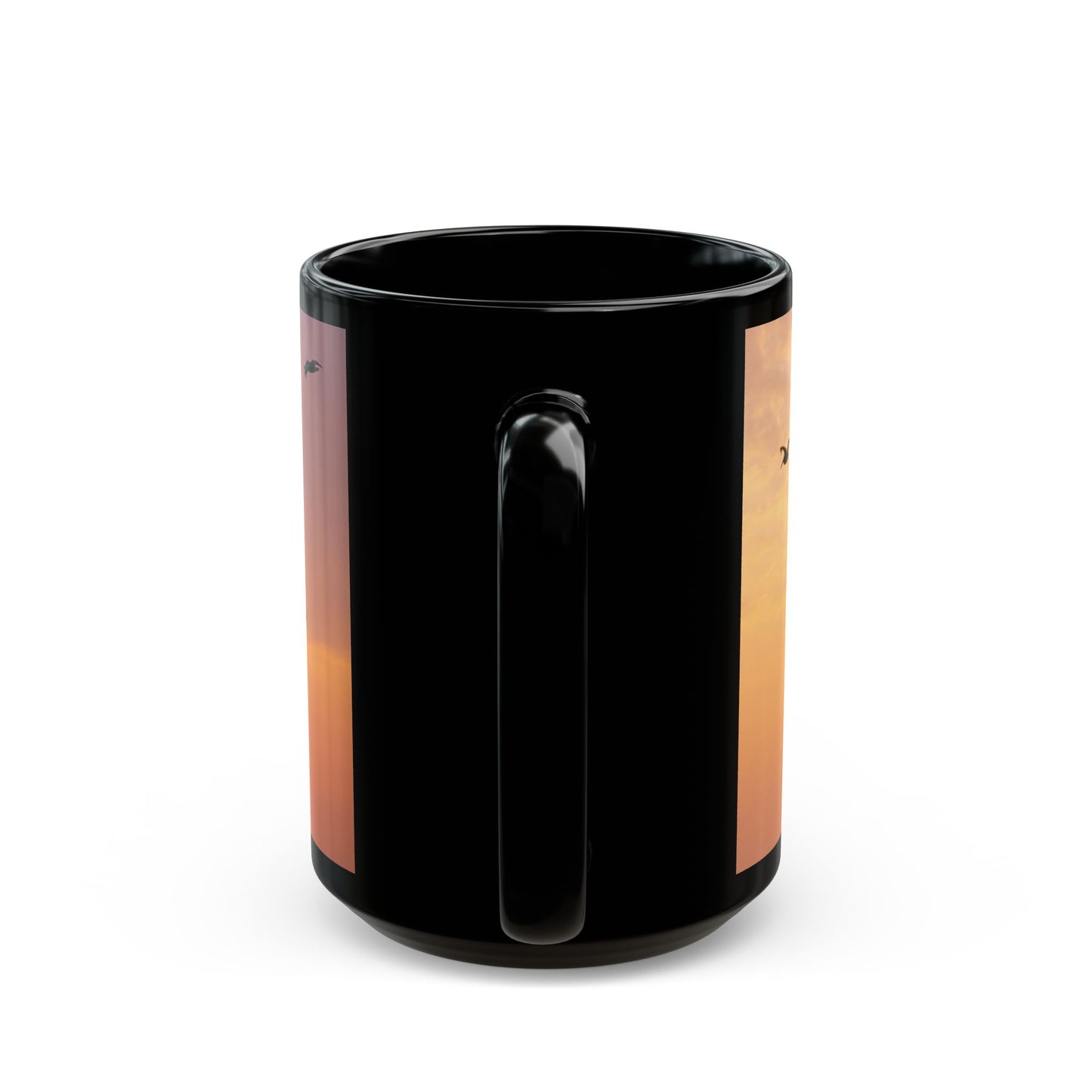 Always Part of My Morning, Always Part of My Heart – Premium Black Memorial Mug