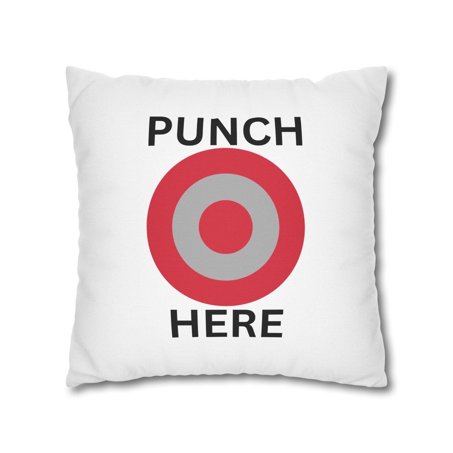 Cry Here / Punch Here Pillow β A Soft Place to Land (or Hit)