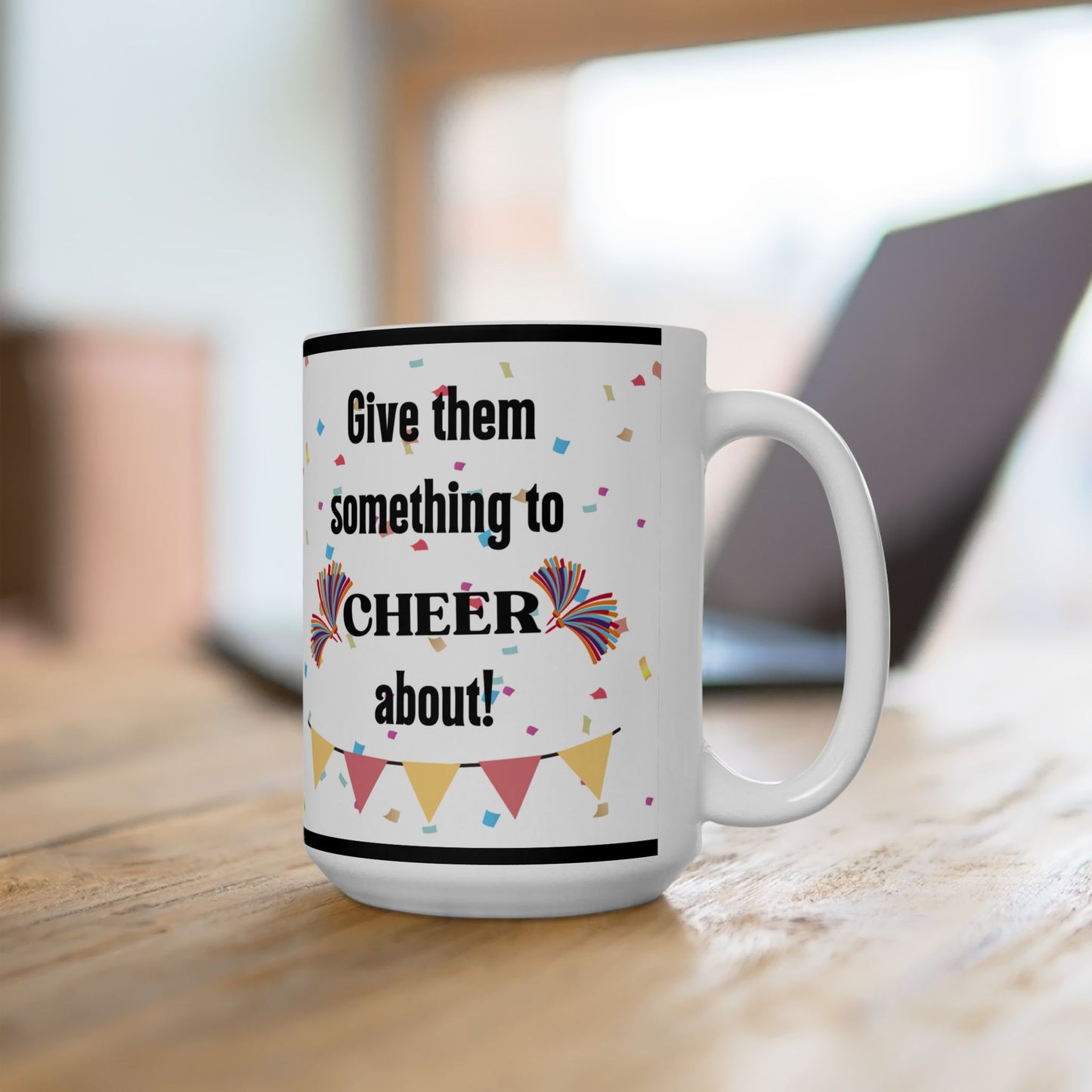 'Cheering You On' Uplifting Grief Mug 11oz/15oz