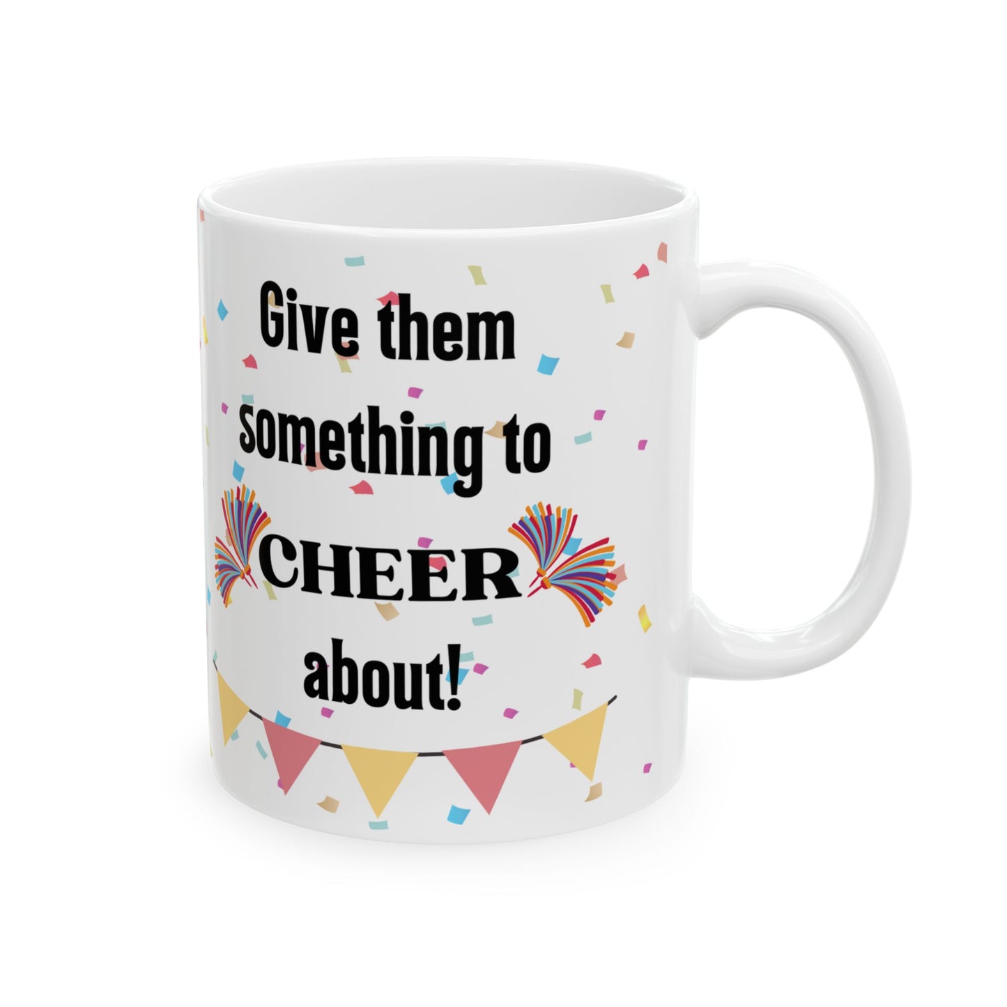 'Cheering You On' Uplifting Grief Mug 11oz/15oz