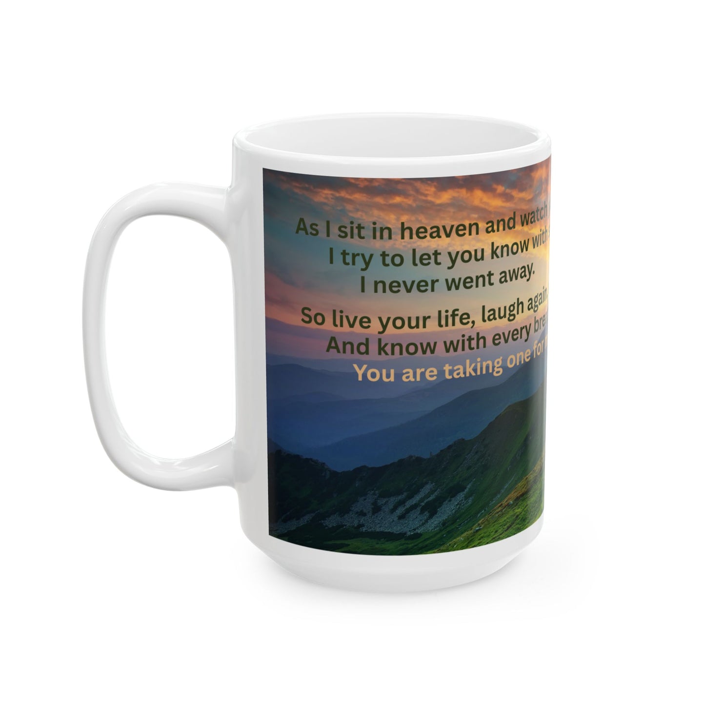'Watching Over You' Heaven’s Message Mug 11oz/15oz