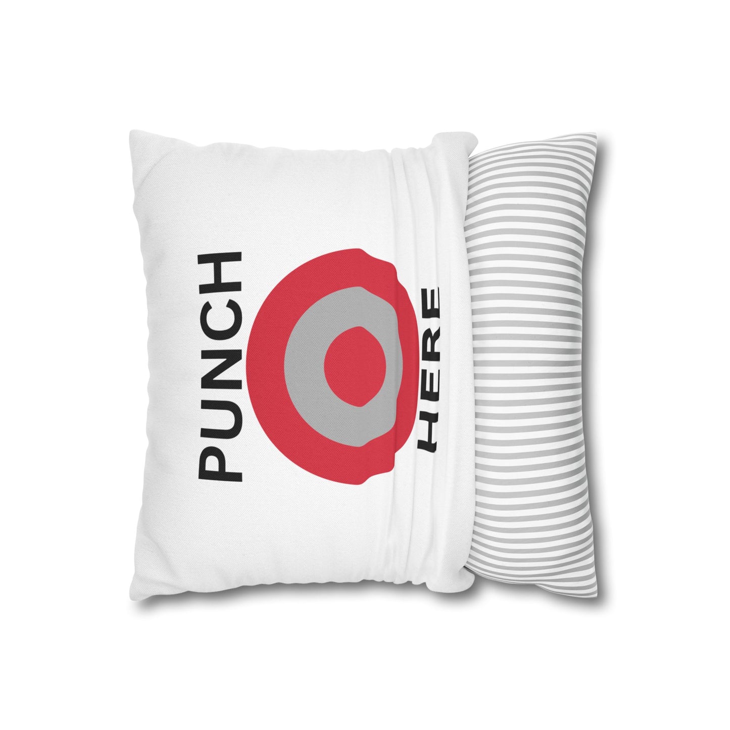 Cry Here / Punch Here Pillow β A Soft Place to Land (or Hit)