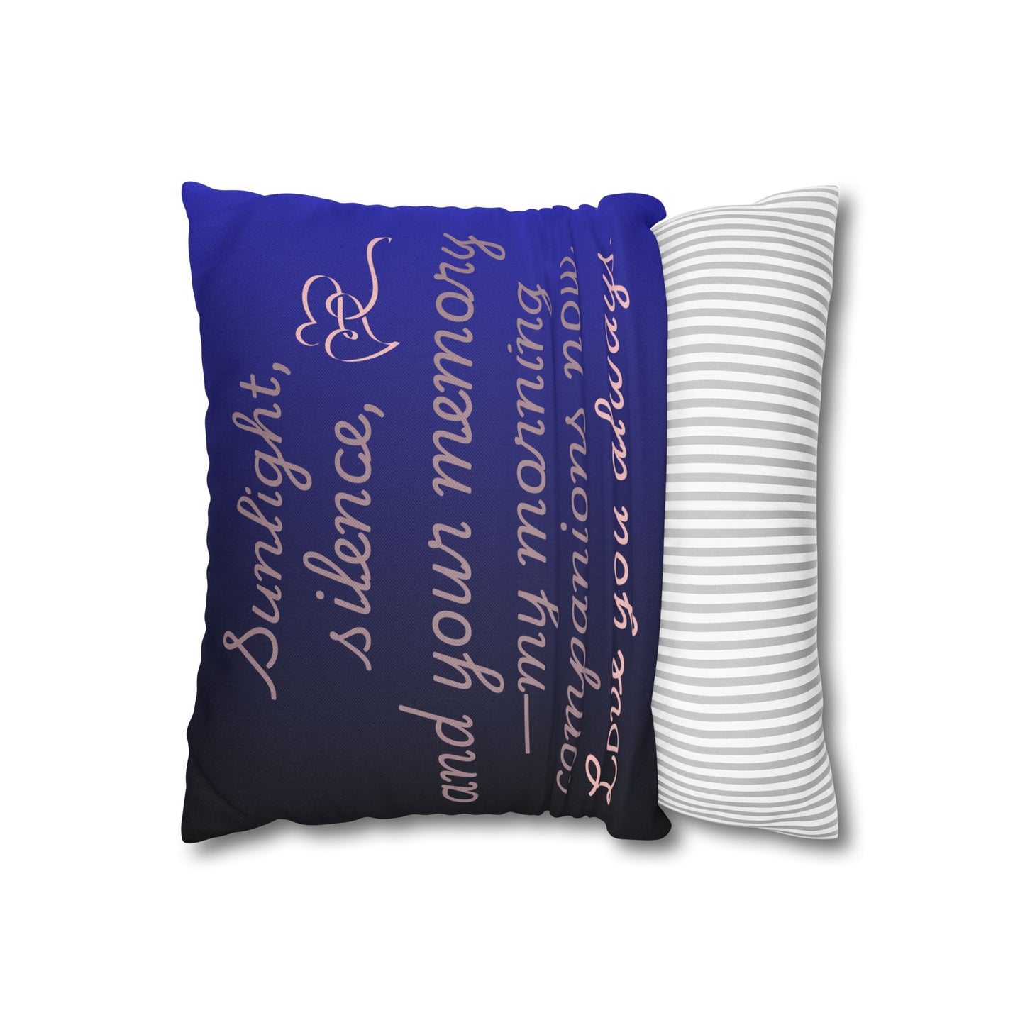 “Morning Companions” Memorial Pillow