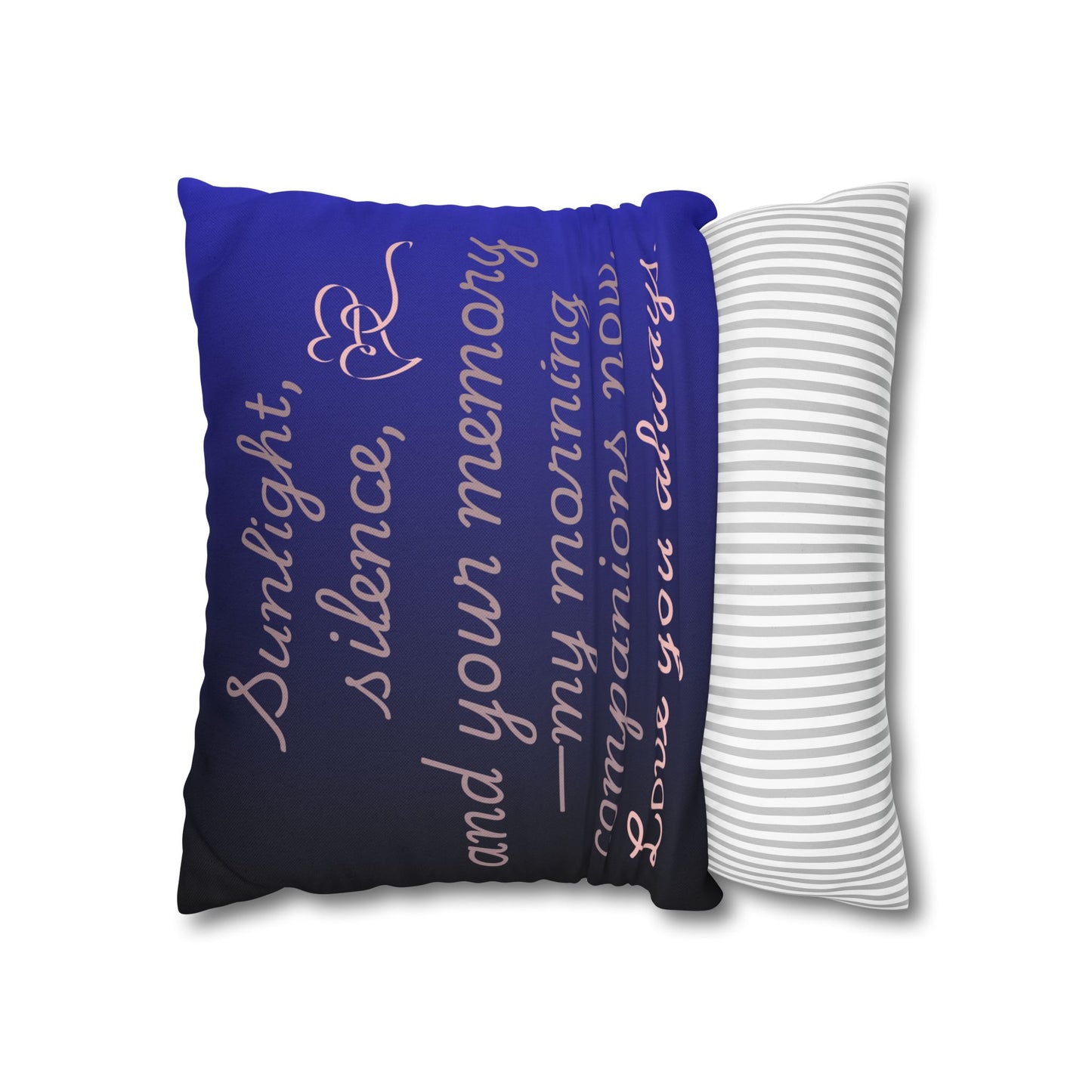 “Morning Companions” Memorial Pillow