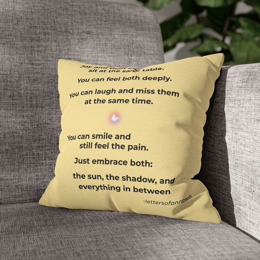 Joy & Grief Pillow