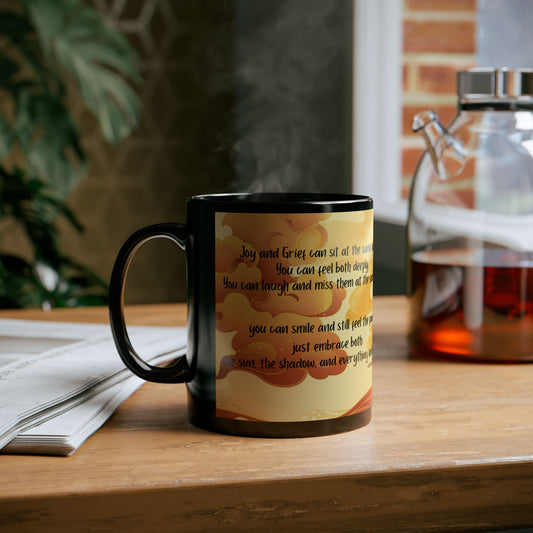 Joy and Grief Comfort Mug Black 11oz/15oz