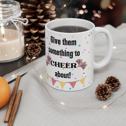 'Cheering You On' Uplifting Grief Mug 11oz/15oz