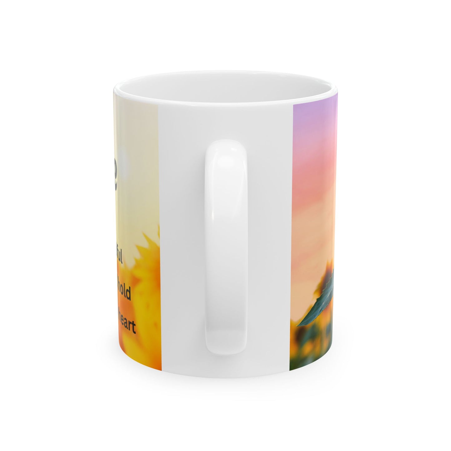 Personalized 'Sunflower Memory' Remembrance Mug 11oz/15oz