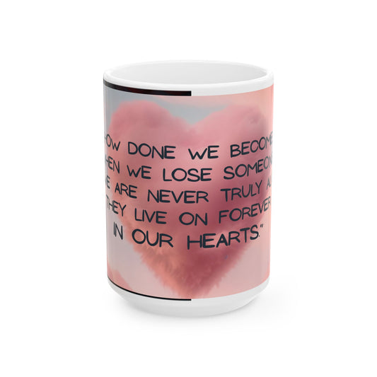 'Never Alone' Comforting Grief Mug 11oz/15oz