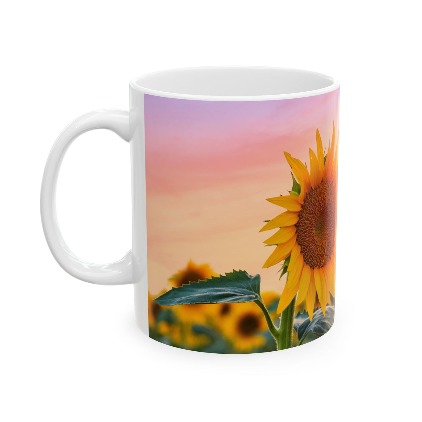 Personalized 'Sunflower Memory' Remembrance Mug 11oz/15oz