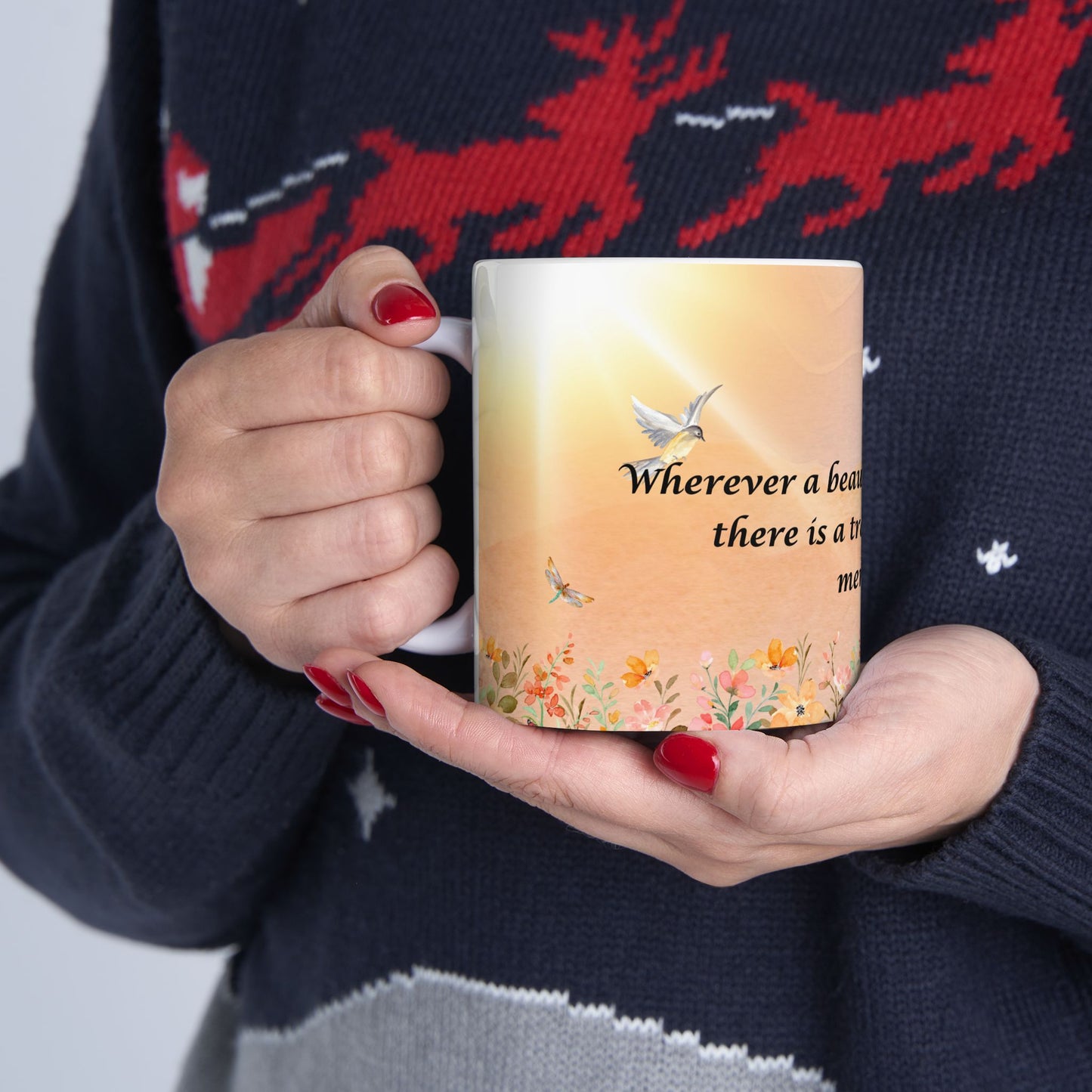 Trail of Beautiful Memories – Memorial Mug  11oz, 15 oz